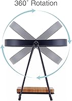 JOYOEIKON Tabletop Magnifying Makeup Mirror with Bamboo Tray — image 3