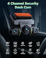 LAMTTO DC21B 360° 4-Channel Dash Cam — image 2