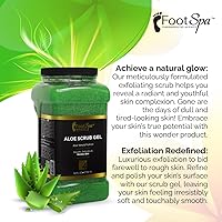 FootSpa Exfoliating Scrub Gel, 128 Oz — image 4