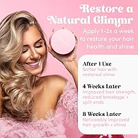 Glimmr 10-Minute Hair Mask for Damaged Hair – 10.23oz — image 3