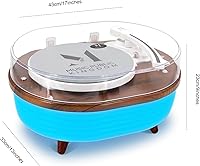 M MUSIC PUBLIC KINGDOM Vinyl Record Player — image 5