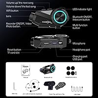 FreedConn R3 PRO Motorcycle Helmet Bluetooth Headset — image 8