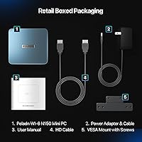 PELADN Mini PC WI-6 N100 16GB DDR4 512GB SSD — image 7