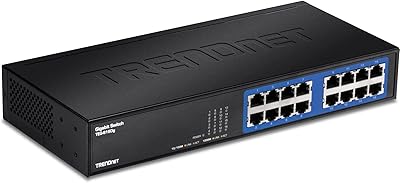 TRENDnet TEG-S16DG 16-Port Unmanaged Gigabit Switch
