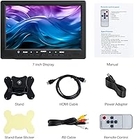 Hosyond 7-inch Small Monitor — image 6