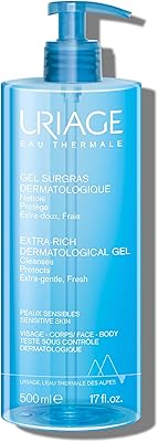 Uriage Extra-Rich Dermatological Gel Foaming Body Wash 1.1lb