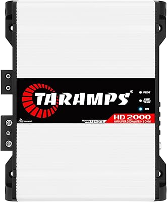 Taramps HD 2000 1-Ohm Class D Amplifier