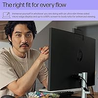 HP 23.8-inch All-in-One Desktop PC, Intel Core i3-N300, 8GB RAM, 256GB SSD — image 5