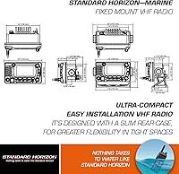 Standard Horizon GX1800G VHF Marine Radio with GPS — image 2