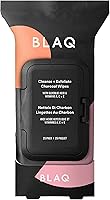BLAQ Activated Charcoal Face Wipes – 25 Count — image 1