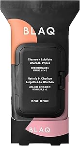 BLAQ Activated Charcoal Face Wipes – 25 Count Review