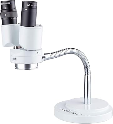 AmScope SE508 8X Magnification Binocular Stereo Microscope
