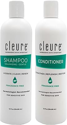 Cleure Sulfate-Free Shampoo & Conditioner Set 12oz