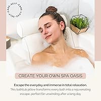 Monsuri Deluxe Bath Pillow for Tub — image 7