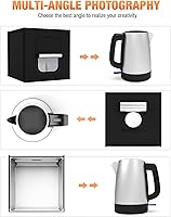 FOSITAN 32×32 Inch Bi-Color Dimmable Photo Light Box Kit — image 6