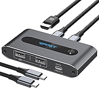 AILVLVNG USB C KVM Switch 2 Ports 4K@60Hz — image 1