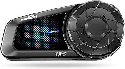 Fodsports FX-S Motorcycle Bluetooth Headset V5.4