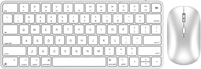 ULSOU KM599 Bluetooth Keyboard and Mouse Combo for Mac