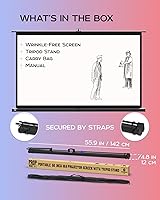 PropVue 60-inch Projector Screen with Stand — image 9