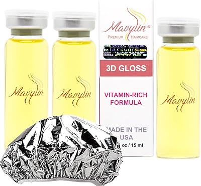 Mavylin Hair Treatment for Dry or Damaged Hair - 3 Treatments