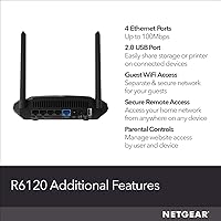 NETGEAR R6120 WiFi Router — image 5