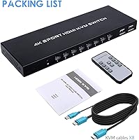 TCNEWCL 8 Port HDMI KVM Switch — image 6