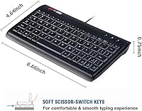 MCSaite Super Mini Wired Keyboard — image 5
