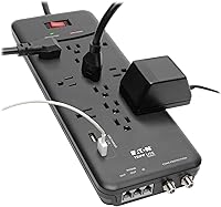 Tripp Lite TLP128TTUSBB Surge Protector Power Strip — image 2