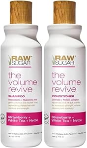 RAW SUGAR Volume Revive Shampoo & Conditioner Set, 18 Fl Oz (Pack of 2) Review