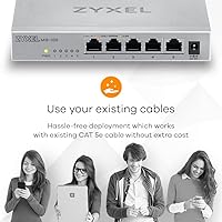 Zyxel MG-105 5-Port 2.5G Multi-Gigabit Unmanaged Switch — image 6
