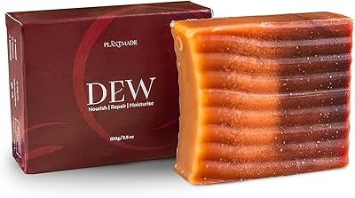 Plantmade Hair and Beard Moisturizing and Strengthening Deep Conditioning Bar, Dew 3.5oz