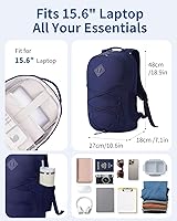 WANDF 15.6-Inch Laptop Backpack for Women — image 2