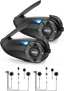 EJEAS Q8 2PC Motorcycle Bluetooth Headset Review