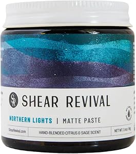 Shear Revival Northern Lights Matte Hair Styling Paste 3.4oz Review