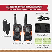 Cobra ACXT1035R FLT Walkie Talkies — image 6