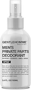 Gentlehomme Men's Deodorant Spray for Intimate Areas - 4oz Review