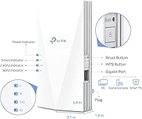 TP-Link RE700X AX3000 WiFi 6 Range Extender — image 3