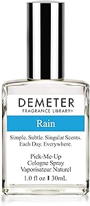 DEMETER Fragrance Library Rain Cologne Spray 1 oz Review