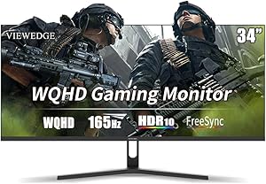 Viewedge G3416S1-P 34-inch WQHD 165Hz Gaming Monitor Review
