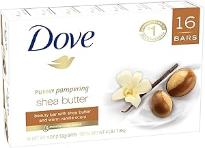 Dove Purely Pampering Shea Butter Bar Soap, Warm Vanilla, 16-4 OZ Review