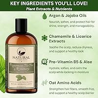 Natural Escapes Peppermint, Tea Tree & Rosemary Hair Growth Shampoo 16 oz — image 4