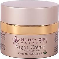 Honey Girl Organics Night Creme Extra Sensitive, 1.75oz — image 1