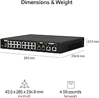 QNAP QSW-M2116P-2T2S 20-Port 10GbE PoE++ Managed Network Switch — image 7