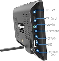 Yoidesu 7-Inch Portable Digital TV — image 7