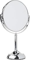 Jerdon Two-Sided Tabletop Makeup Vanity Mirror - 10X-1X Magnification — image 1