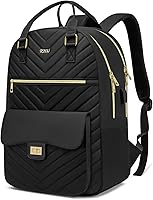 RJEU School Backpack Aesthetic for Teen Girls with USB Port, Black — image 1