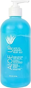 Aloe Up Aloe Ice Sunburn Relief Jelly 16oz Review