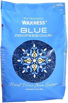Waxness Premium Hard Wax Beads Blue 2.2 Pounds
