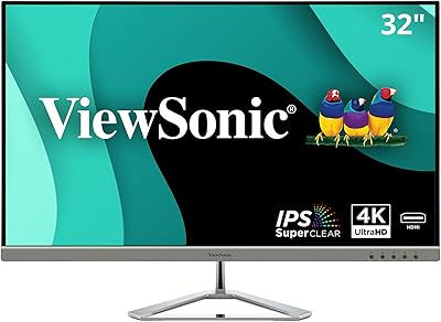 ViewSonic VX3276-4K-MHD 32-Inch 4K UHD Monitor