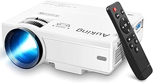 AuKing 2025 Upgraded Mini Projector